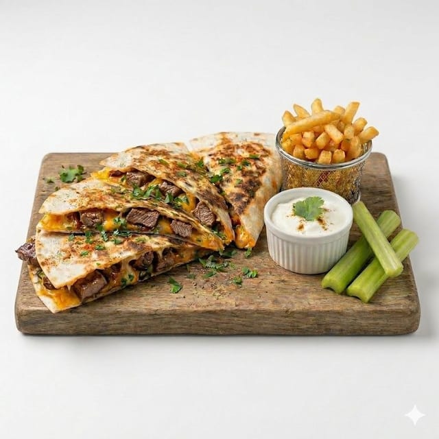 Steak Quesadilla.
