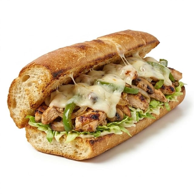 Chicken Philly Sub.
