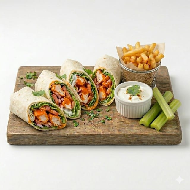 Buffalo Chicken Wrap.