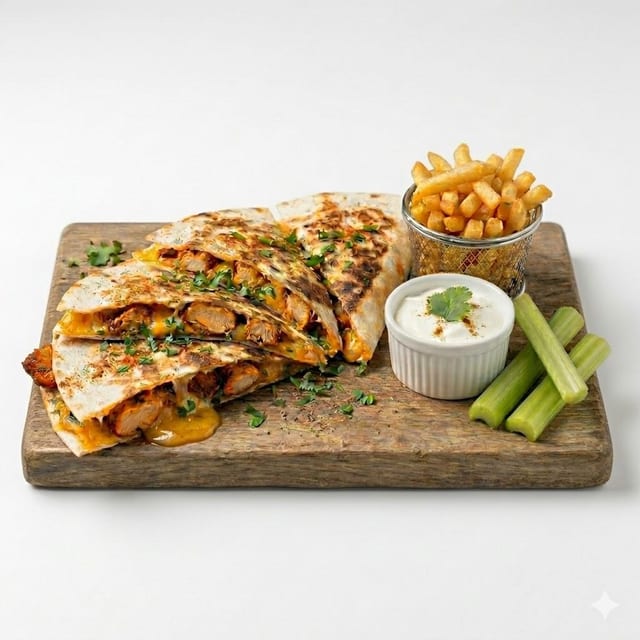 Chicken Quesadilla.