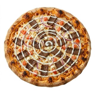 Beef Gyro Pizza