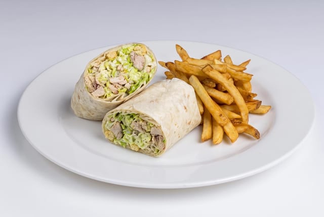 Chicken Caesar Wrap.