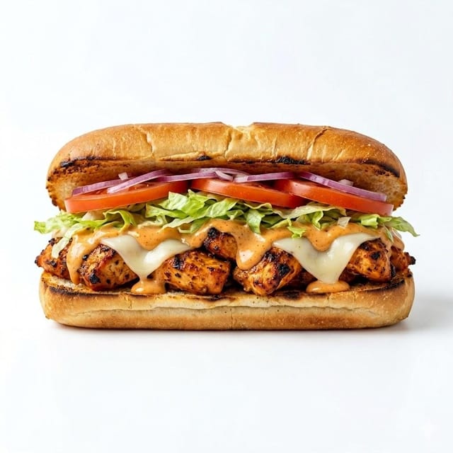 Chicken Tikka Sub.